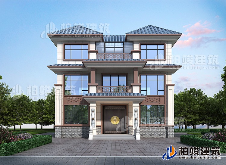 江西省余干区定制设计的自建房设计图纸，很多人选择的款式。